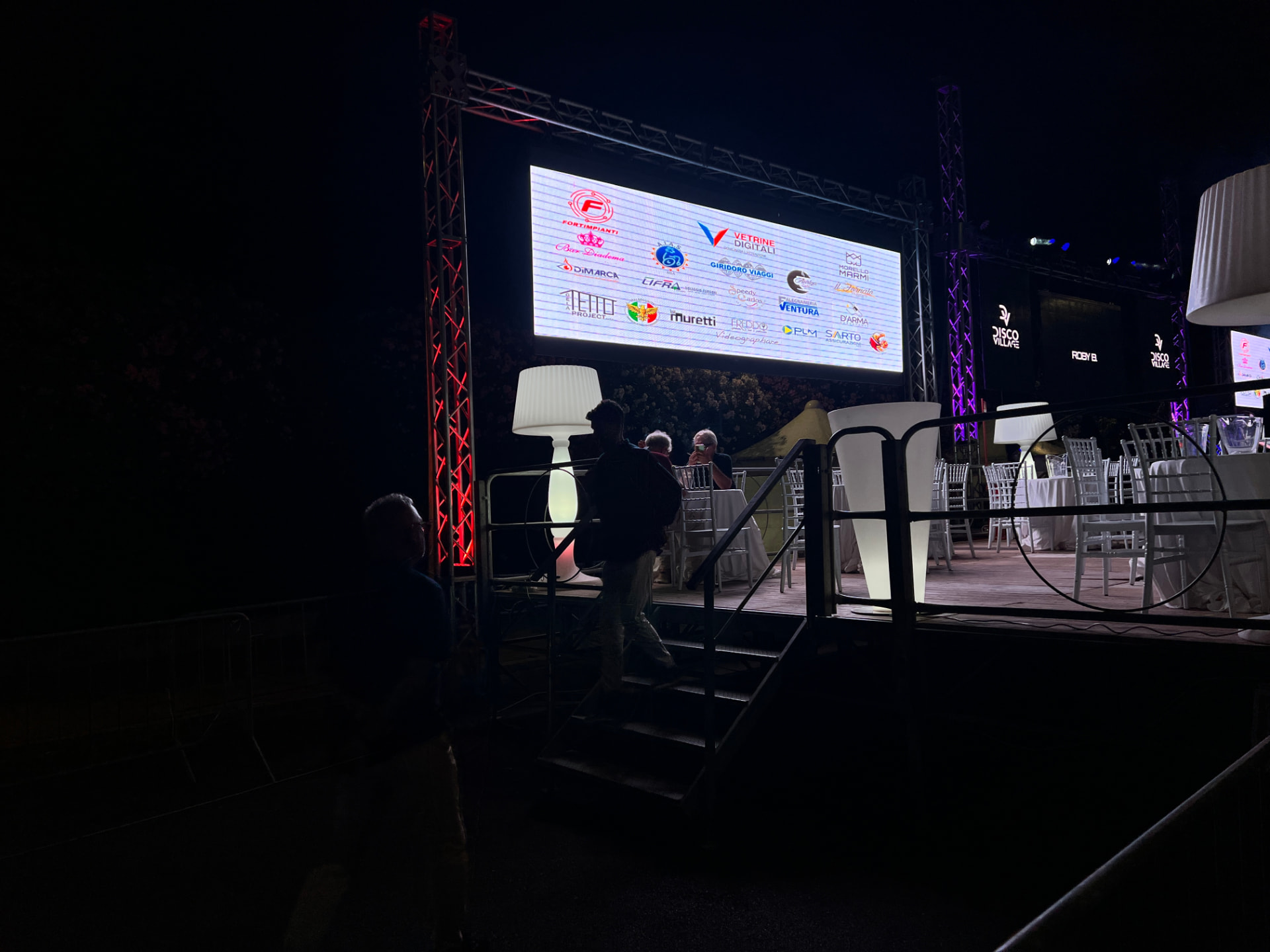Allestimento serale LED